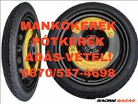  5x108 lyukosztású R16 új felni, rajta 135/90R16 Gyári Új Ford Galaxy S-Max Mankókerék 