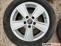 16 colos Audi alufelni:5x112 7Jx16 Et42:Golf5,Caddy,Octavia 2 stb  rajta  Dunlop nyárigumi 