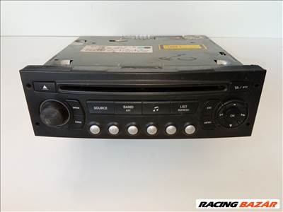 Citroën, Peugeot Blaupunkt RD4 CD Rádió 7645137393 9660646877