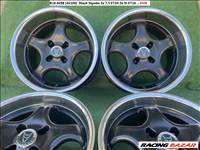 R16 4x98 (4x100)  Black 5spoke 2x 7.5 ET24 2x 9J ET16 / kétszéles, extra nagy perem