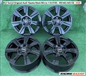 R17 5x112 Original Audi 7Spoke Black Mirror 7.5J ET45 - 4F0 601 025 CB / 7.5x17 gyári felnik