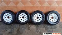 TOYOTA HILUX 16" LEMEZFELNI 6X139,7 NÈGYÈVSZAKOS 205/80R16 GUMIVAL OLCSÒN!!