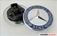 Mercedes első embléma kék-ezüst 57mm  a2128170316