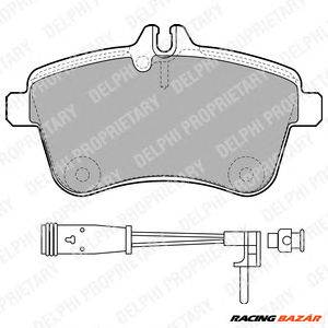 DELPHI LP1938 - fékbetét MERCEDES-BENZ