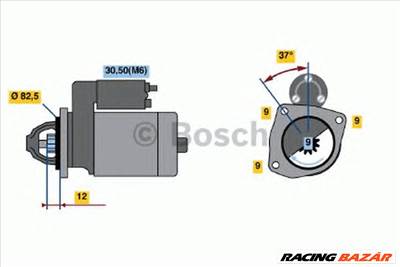 BOSCH 0 986 018 450 - önindító FIAT