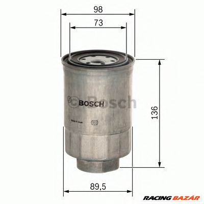 BOSCH 0 986 450 508 - Üzemanyagszűrő DAIHATSU KIA MITSUBISHI SUZUKI