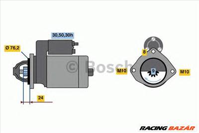 BOSCH 0 986 022 880 - önindító BMW