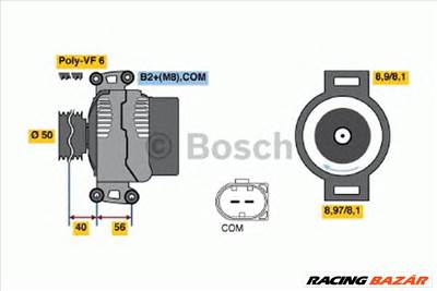 BOSCH 0 986 047 670 - generátor MERCEDES-BENZ MERCEDES-BENZ (BBDC)