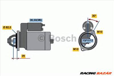 BOSCH 0 986 017 260 - önindító MERCEDES-BENZ SSANGYONG VW