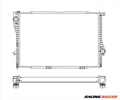 NRF 55322 - Vízhűtő (Hűtőradiátor) ALPINA BMW