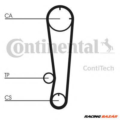 CONTINENTAL CTAM CT738 - vezérműszíj HYUNDAI MITSUBISHI PROTON