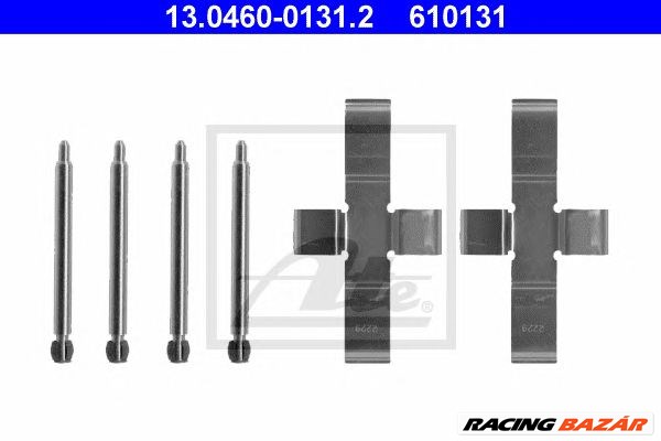 ATE 13.0460-0131.2 - Fékbetét szerelékkészlet MERCEDES-BENZ 1. kép