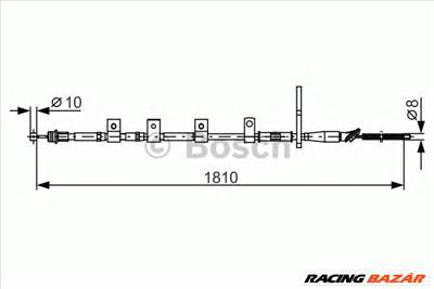 BOSCH 1 987 482 356 - Kézifék bowden SUZUKI