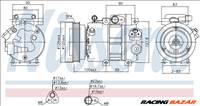 NISSENS 89292 Klímakompresszor VS16