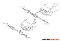 Nissan X-Trail (T32) 2.0 dCi új féltengely  391014bd0b 391004bd0b