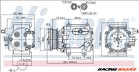 NISSENS 89239 Klímakompresszor SC90V