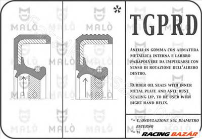 SZIMERING OPEL ASTRA G Kupé (T98) - Akron 1062/PRDF