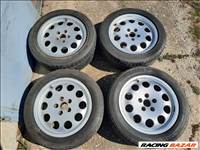  16 colos Audi A6 gyári alufelni 5x112 . 7Jx16 . Et45 (4B0 601 025P) kopott gumi