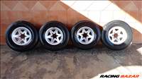 BORBET 15" ALUFELNI 6X139,7 NÈGYÈVSZAKOS 235/75R15 GUMIVAL OLCSÒN!!!