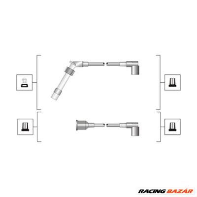 MAGNETI MARELLI 941319170027 - gyújtókábel szett OPEL