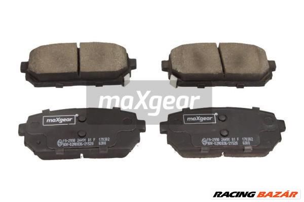 MAXGEAR 19-2990 - fékbetét KIA 1. kép