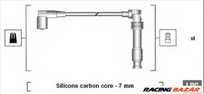 MAGNETI MARELLI 941125320684 - gyújtókábel szett OPEL VAUXHALL