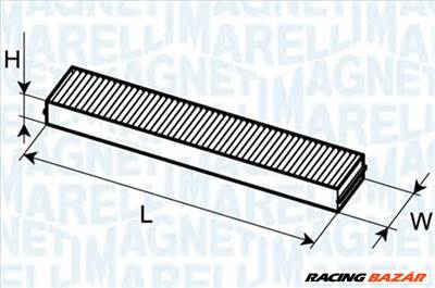 MAGNETI MARELLI 350203061040 - pollenszűrő CHEVROLET IRMSCHER OPEL VAUXHALL