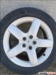  Peugeot 5x108 lyukosztású 17"  (gyári felni) alufelni, rajta 215/55 használt Hankook nyári gumi