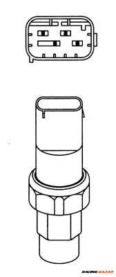 NRF 38933 - klíma nyomáskapcsoló BMW