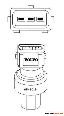 NRF 38934 - klíma nyomáskapcsoló VOLVO