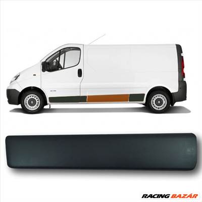 Renault Trafic új utángyártott díszléc bal oldali toló ajtó vagy karosszéria 2001-2014-ig