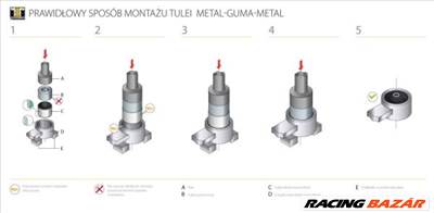 TEDGUM 00651900 - Lengőkar szilent SUZUKI