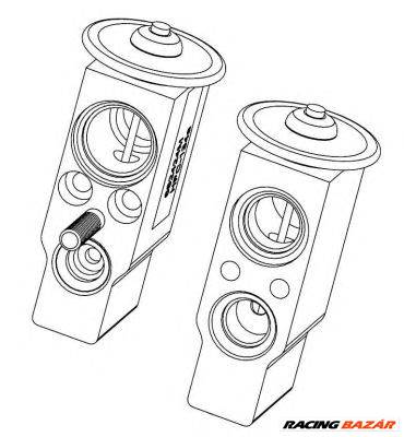 NRF 38406 - tágulószelep, klímaberendezés MERCEDES-BENZ PORSCHE