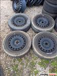 VW Audi Skoda 6,5x16 Lemezfelni  5x112 205/55R16 conti télivel Sxx2