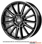 R18 5x108 (63,4) CMS C23 - 8J ET48 Diamond Rim Black Gloss - NEW - 600 EUR