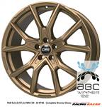 R18 5x112 (57,1) CMS C33 - 8J ET46 - Complete Bronze Glossy új felnik