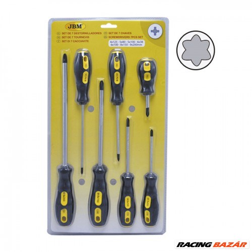 TORX csavarhúzó készlet 7db 1. kép