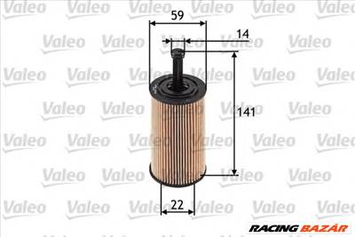 VALEO 586509 - olajszűrő CITROËN PEUGEOT