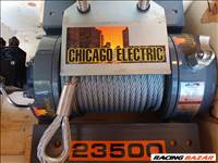 Chicago Electric 11 Tonnás Hidraulikus Csörlő Élettertam Garanciával