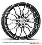 R17 4x100 (60,1) DOTZ LimeRock Dark Gunmetal Polished 7J ET44 -  NEW - 500 EUR