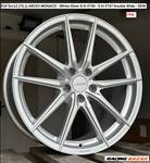 R19 5x112 (73,1) ARCEO MONACO - White-Silver 8.5J ET30 - 9.5J  Kétszéles