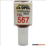 Javítófesték Opel Toskana Red 567 (78L) Arasystem 10ml