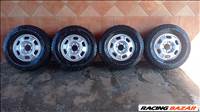 TOYOTA LANDCRUISER 17" LEMEZFELNI 6X139,7 NÈGYÈVSZAKOS 255/75R17 GUMIVAL OLCSÓN!!!