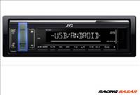 JVC KD-X161 autórádió, fejegység USB / AUX kék világítás