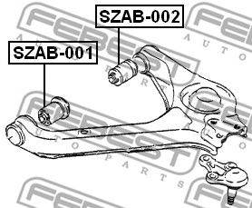 FEBEST SZAB-001 - Lengőkar szilent SUZUKI SUZUKI (CHANGAN)