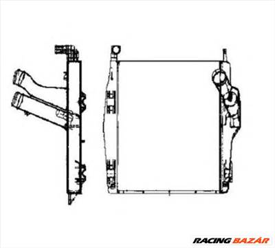 NRF 30448 - töltőlevegőhűtő MERCEDES-BENZ