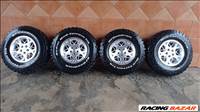 JEEP CHEROKEE 16" ALUFELNI 5X114,3 OFF-ROAD 235/85R16 GUMIVAL OLCSÒN!!!