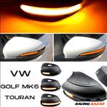 VW Volkswagen Golf 6 MK6 Touran LED - LEDES Tükör Index futófényes tükörindex 5K0949101 5K0949101A 5K0949102 5K0949102A✔️