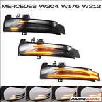 Mercedes A B C E Osztály W204 W176 W212 W218 dinamikus LED - LEDES Tükör Index futófényes tükörindex A2128100364 A2128106700✔️