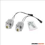 BMW E90 E91 Angeleye LED izzó 2x80W Jégfehér - Hideg fehér 8 Ledes Canbus Cree Angel Eye Eyes ✔️63117161444